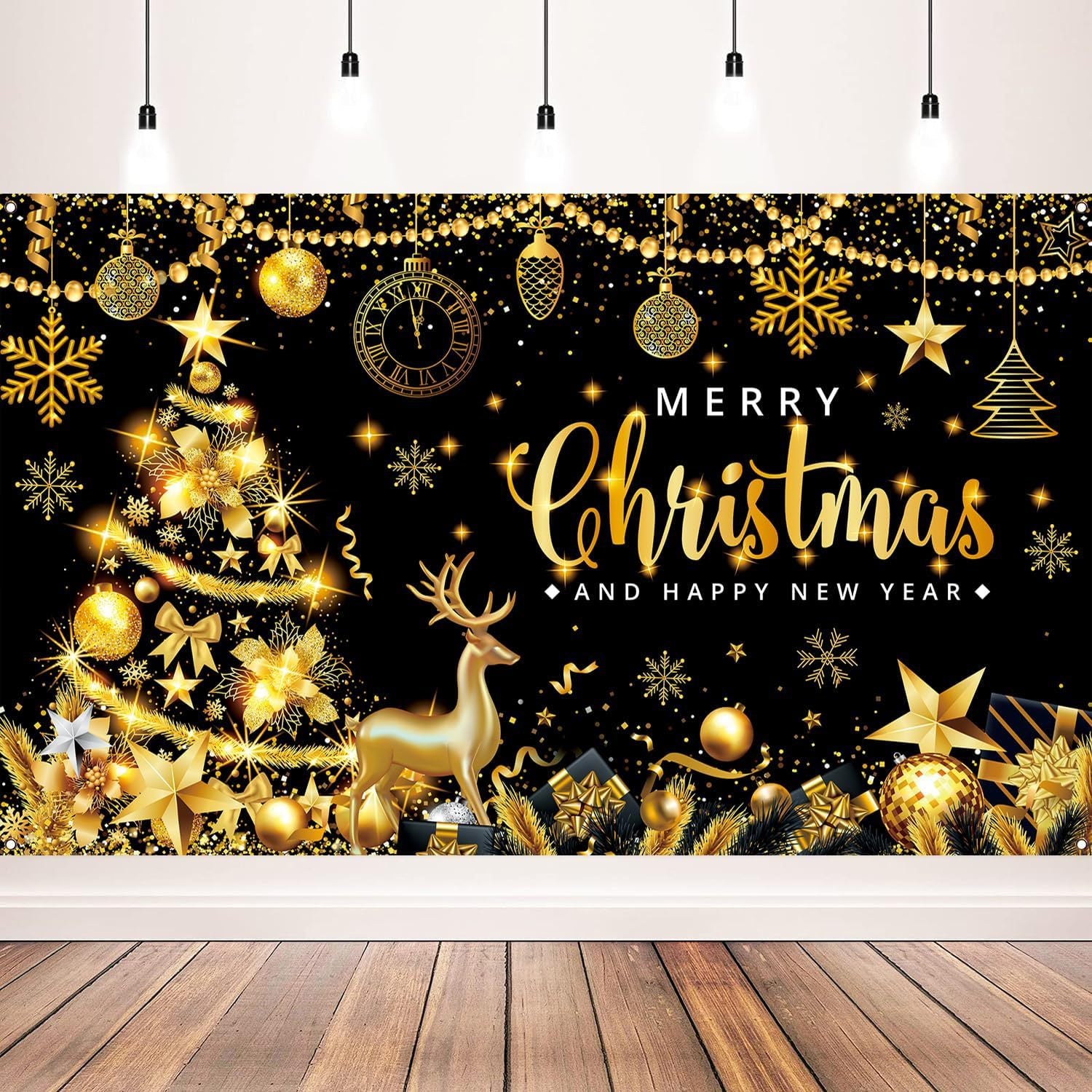 O-KAY Christmas Wall Tapestry Festival Hanging Cloth Background Cloth Wall Decoration Living Room Bedroom Fabric Art Wall Tapestry Tapestry Ornaments & Models