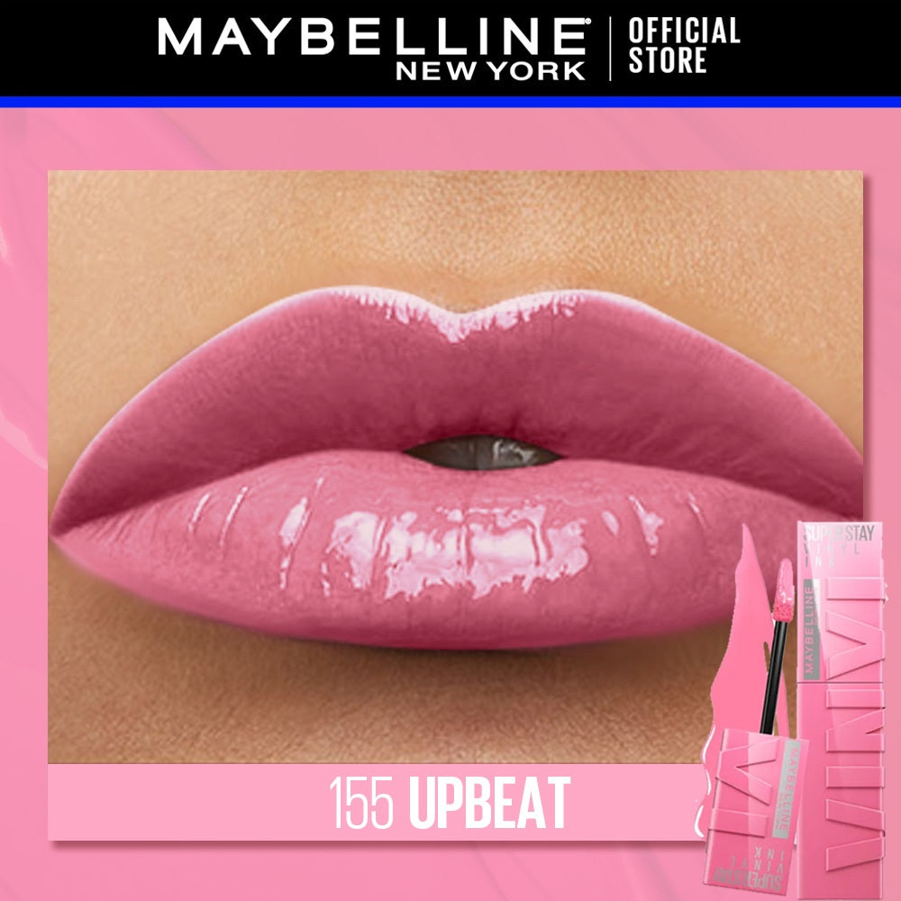 Maybelline Superstay Vinyl Ink Liquid Lipstick - 16HR Long Lasting, Transferproof, Smudgeproof