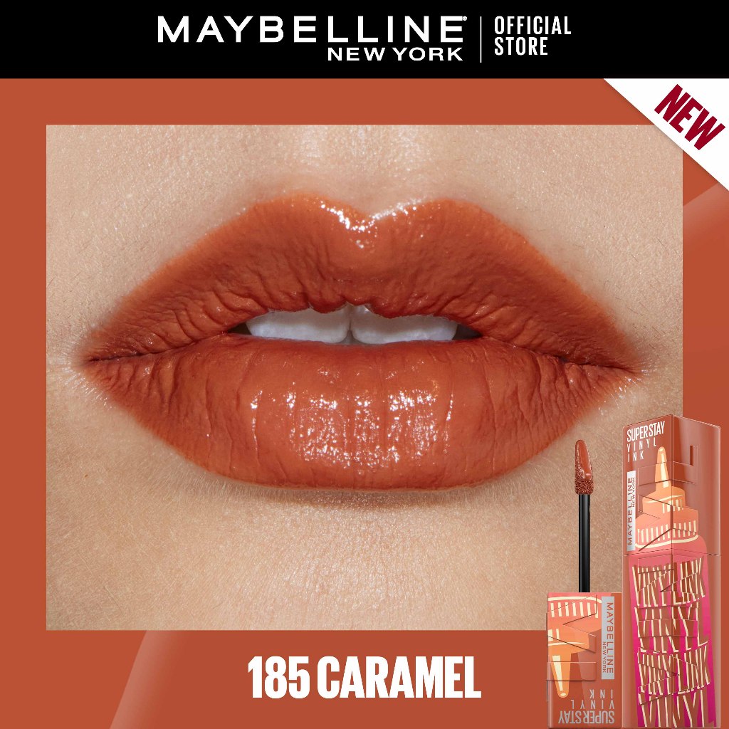 Maybelline Superstay Vinyl Ink Liquid Lipstick - 16HR Long Lasting, Transferproof, Smudgeproof