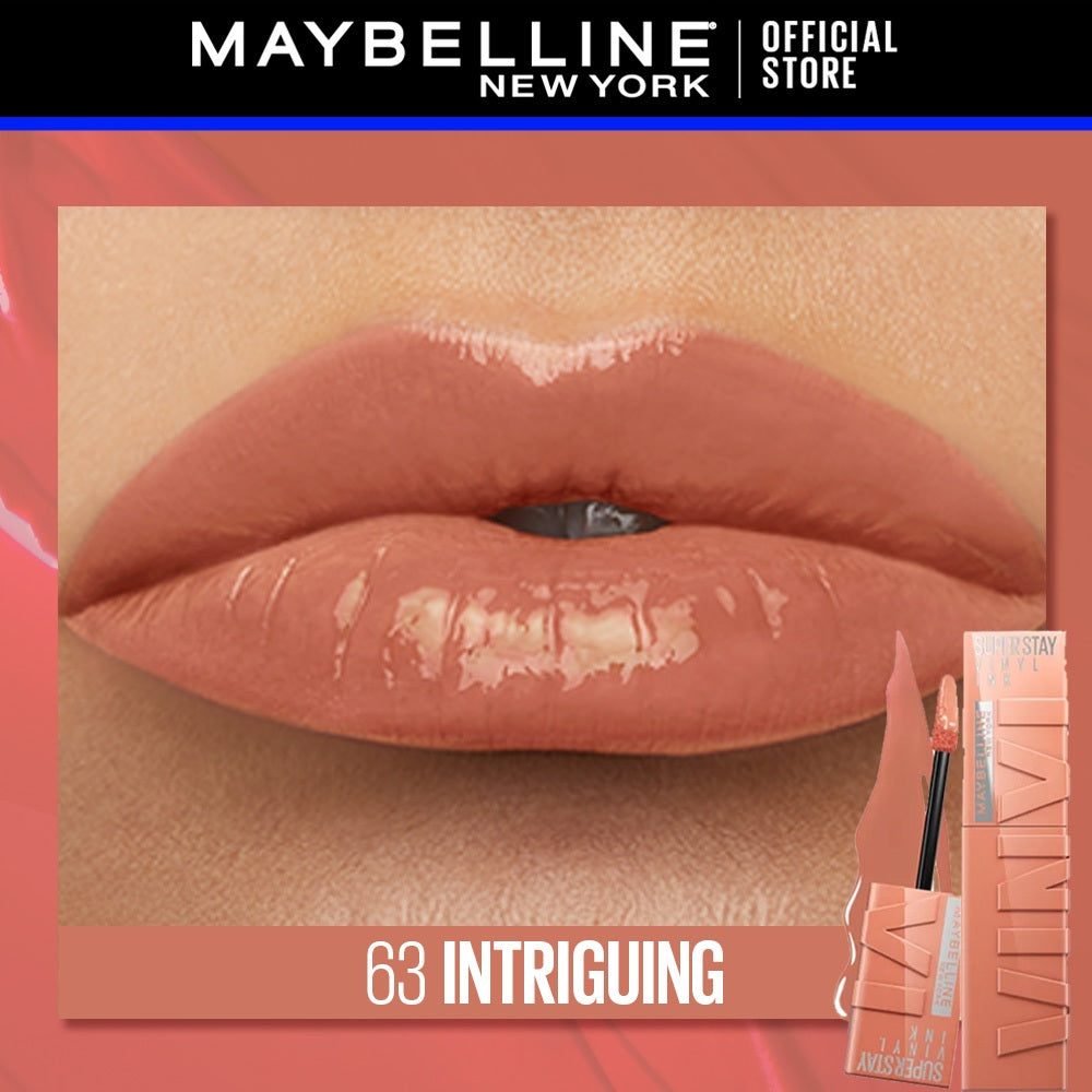 Maybelline Superstay Vinyl Ink Liquid Lipstick - 16HR Long Lasting, Transferproof, Smudgeproof