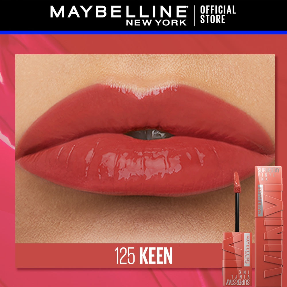 Maybelline Superstay Vinyl Ink Liquid Lipstick - 16HR Long Lasting, Transferproof, Smudgeproof