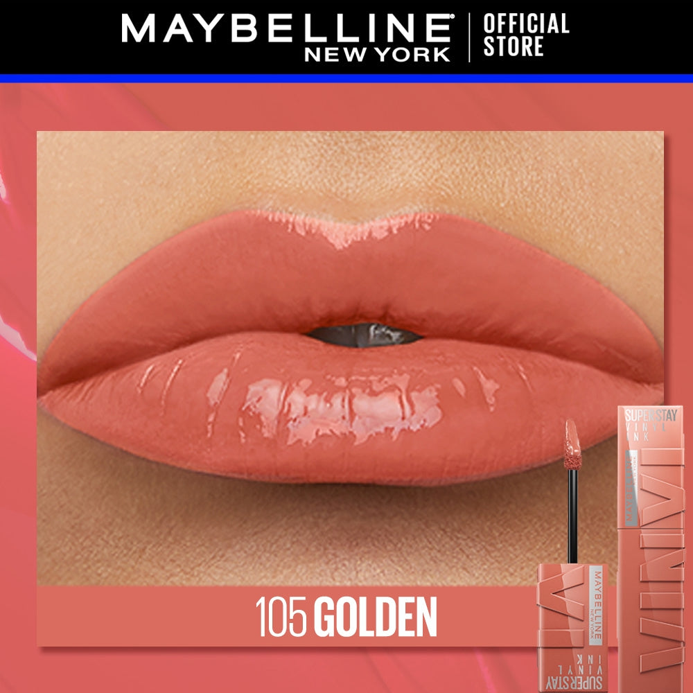Maybelline Superstay Vinyl Ink Liquid Lipstick - 16HR Long Lasting, Transferproof, Smudgeproof