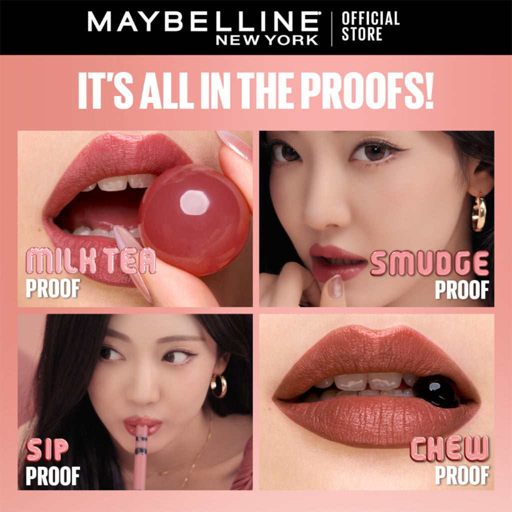 Maybelline Superstay Vinyl Ink Liquid Lipstick - 16HR Long Lasting, Transferproof, Smudgeproof