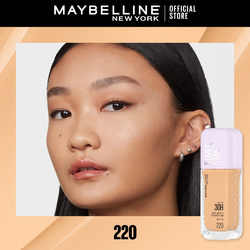 Maybelline SuperStay Lumi Matte Foundation 35ML (Longwear, Lightweight, Soft Matte, SPF, Waterproof)