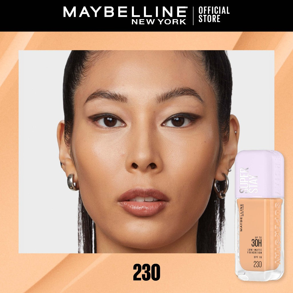Maybelline SuperStay Lumi Matte Foundation 35ML (Longwear, Lightweight, Soft Matte, SPF, Waterproof)