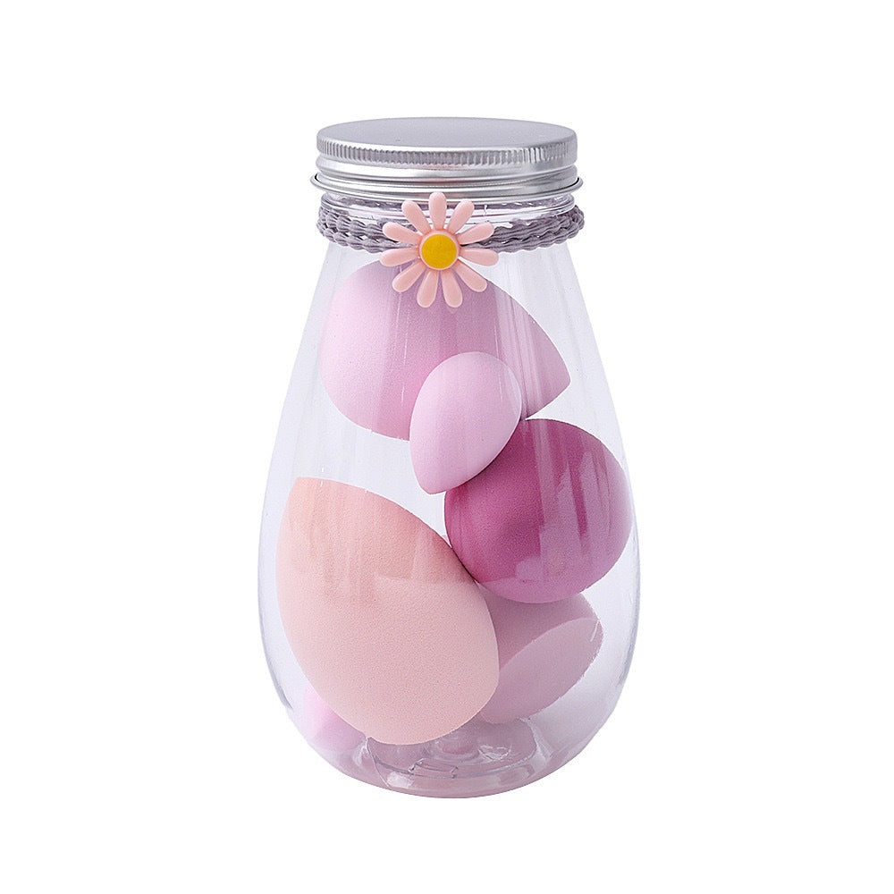 NECK 6pcs 7pcs 14pcs  Soft Makeup Sponge Wet Dry Use Water Drop Triangle Powder Puff Makeup Sponges