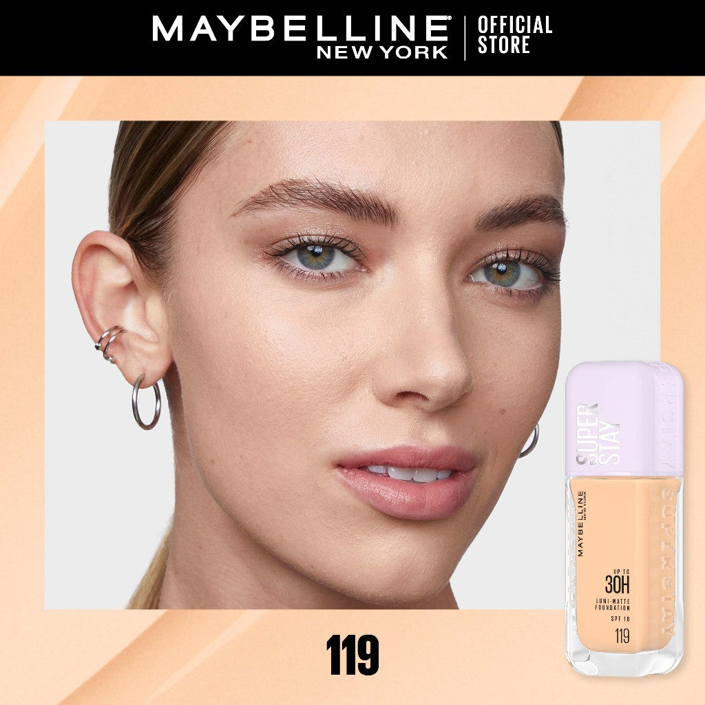Maybelline SuperStay Lumi Matte Foundation 35ML (Longwear, Lightweight, Soft Matte, SPF, Waterproof)