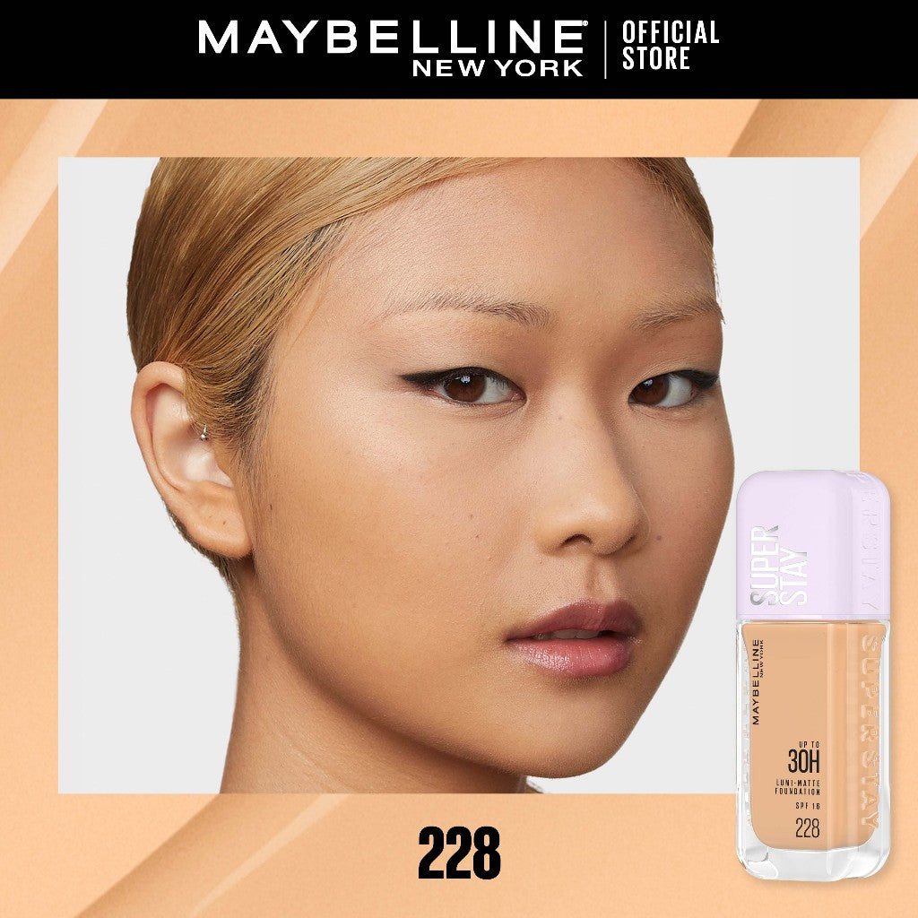 Maybelline SuperStay Lumi Matte Foundation 35ML (Longwear, Lightweight, Soft Matte, SPF, Waterproof)