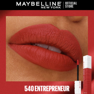 Maybelline SuperStay Matte Ink Liquid Lipstick 16HR Long-Lasting, Transferproof, High Pigment