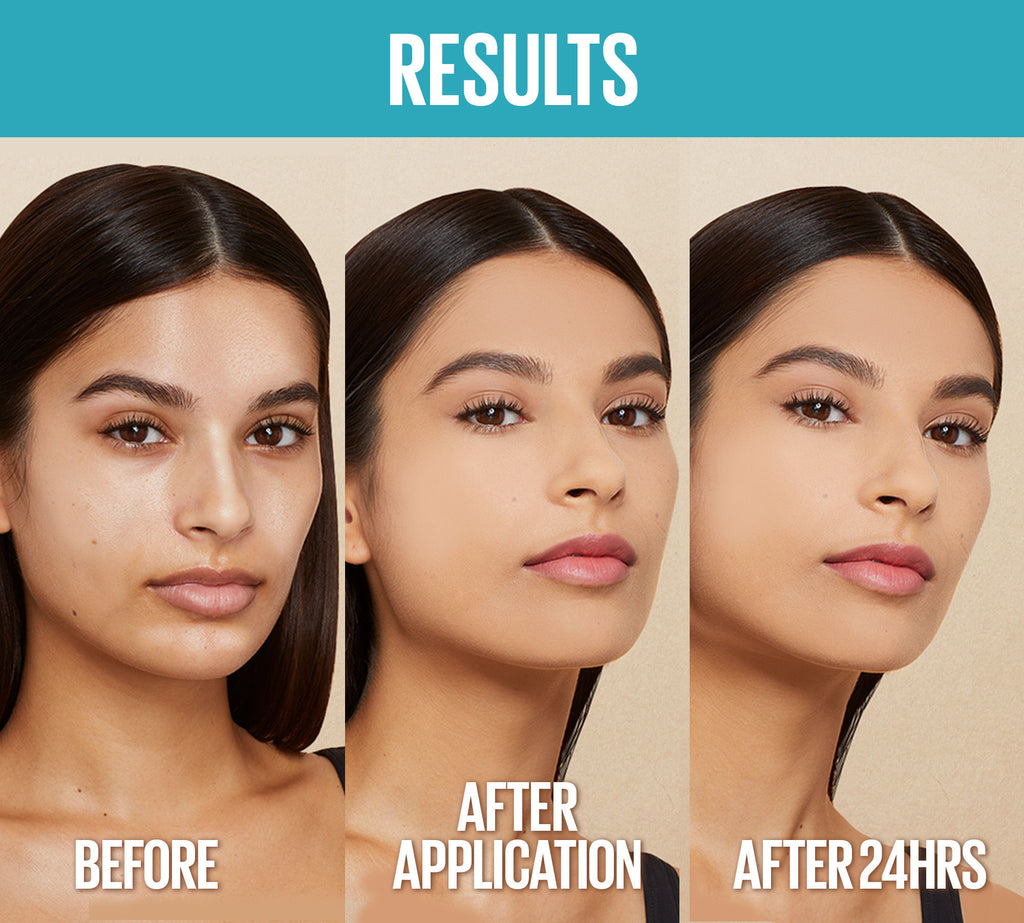 Maybelline Fit Me 24HR Powder Foundation - Long lasting, Waterproof, Poreless, SPF 44 PA+++