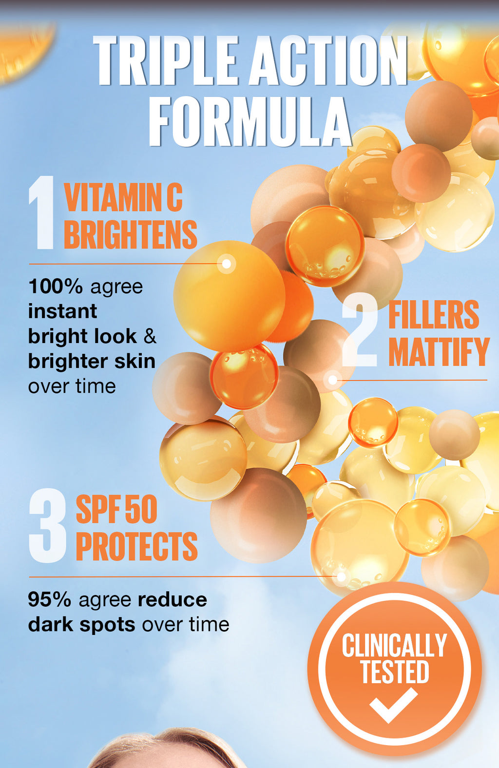 Maybelline Fresh Filter Set Make up- Fit Me Fresh Tint with Vitamin C 06, Fit Me Compact Powder 128