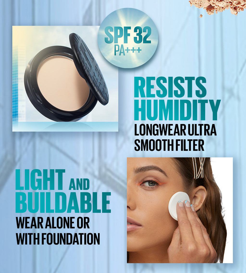 Maybelline Fit Me Retouch Set - Fit Me Compact Powder 120 + Fit Me Concealer 20 - Powder, Concealer