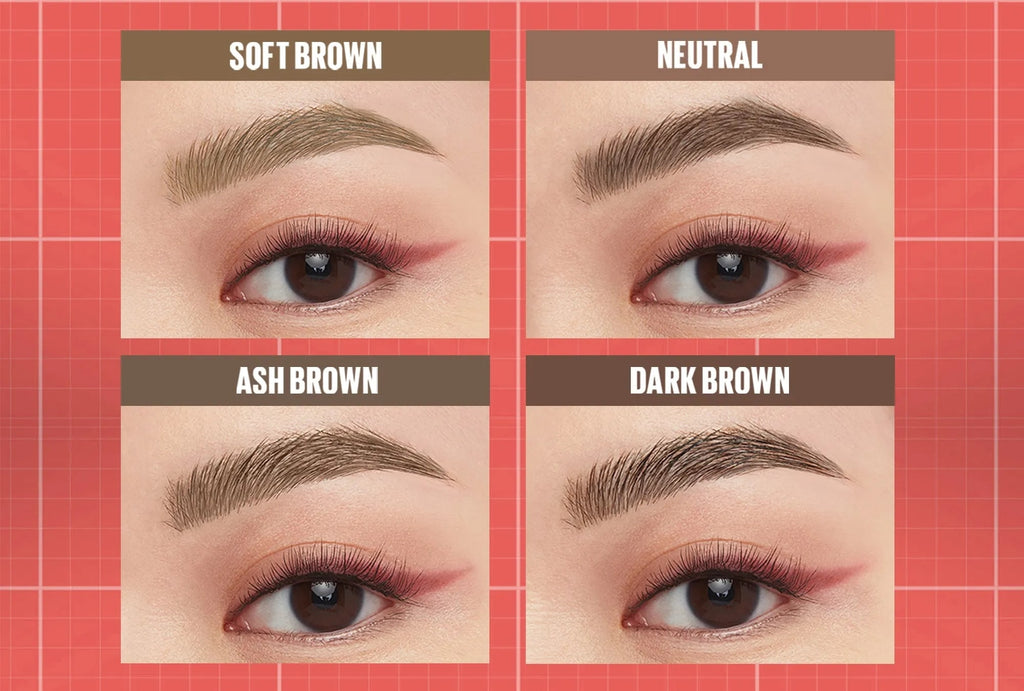 Maybelline Build-A-Brow 2-in-1 Brow Pen + Sealing Gel [Eyebrow, Eyebrow Pencil Brow, Eyebrow Gel]