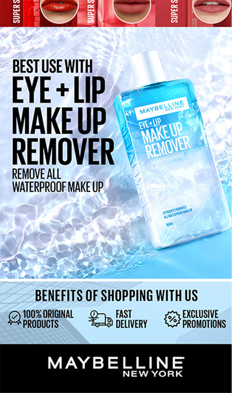 Maybelline Superstay Vinyl Ink Liquid Lipstick - 16HR Long Lasting, Transferproof, Smudgeproof