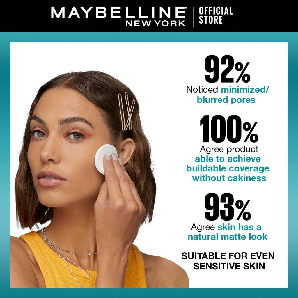 Maybelline Fresh Filter Set Make up- Fit Me Fresh Tint with Vitamin C 06, Fit Me Compact Powder 128