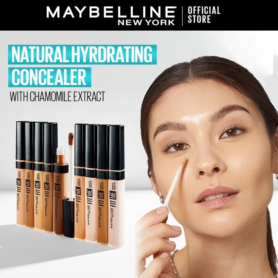 Maybelline Fit Me Retouch Set - Fit Me Compact Powder 120 + Fit Me Concealer 20 - Powder, Concealer