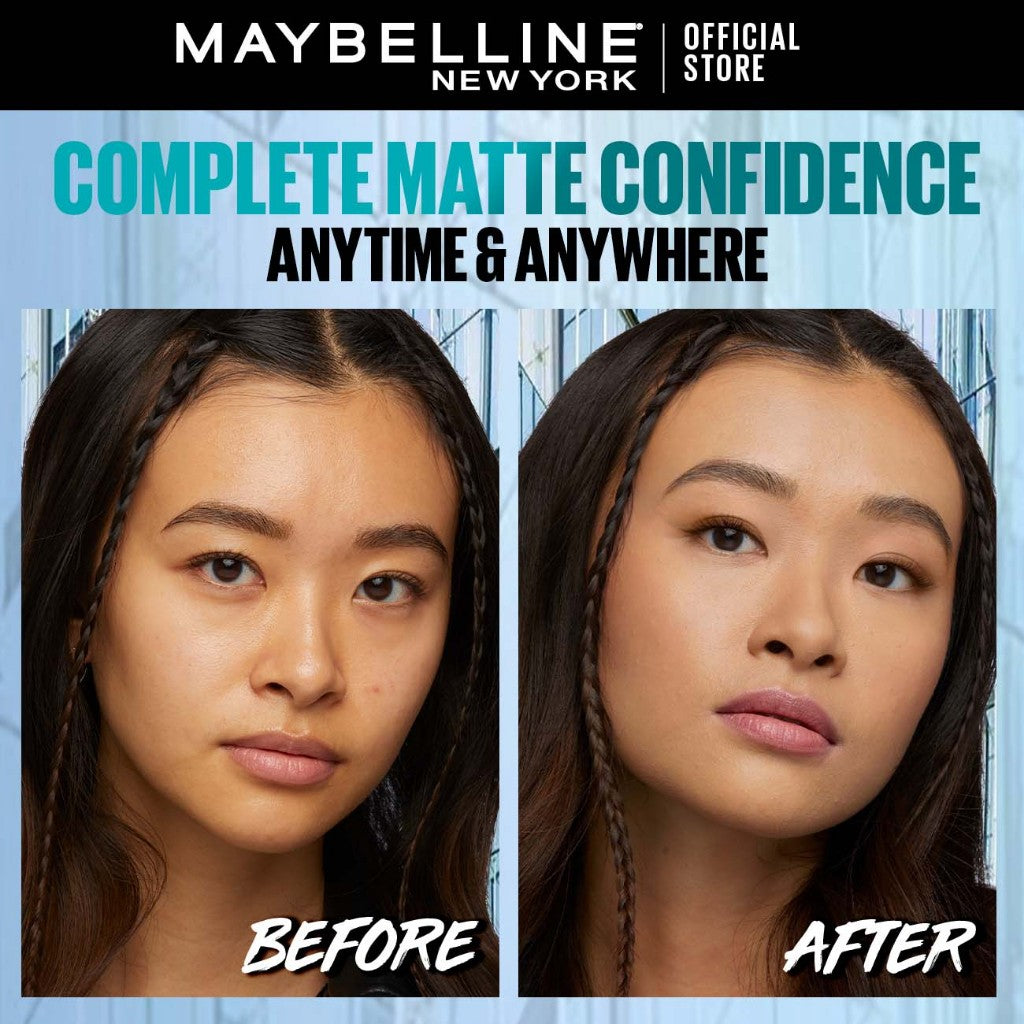 Maybelline Fresh Filter Set Make up- Fit Me Fresh Tint with Vitamin C 06, Fit Me Compact Powder 128