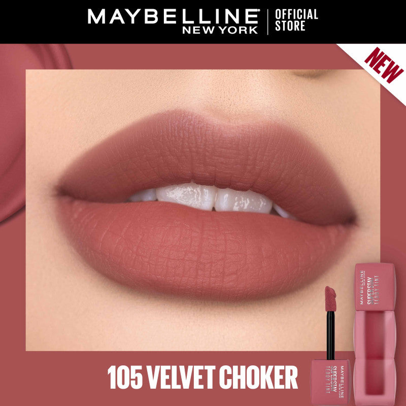 Maybelline Superstay Teddy Tint - 12HR Longwear, Transferproof, Blurred Soft Matte Multi-Use Tint