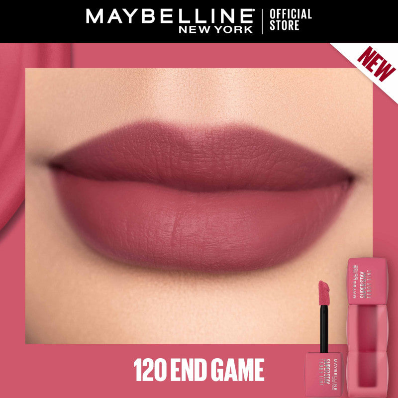 Maybelline Superstay Teddy Tint - 12HR Longwear, Transferproof, Blurred Soft Matte Multi-Use Tint