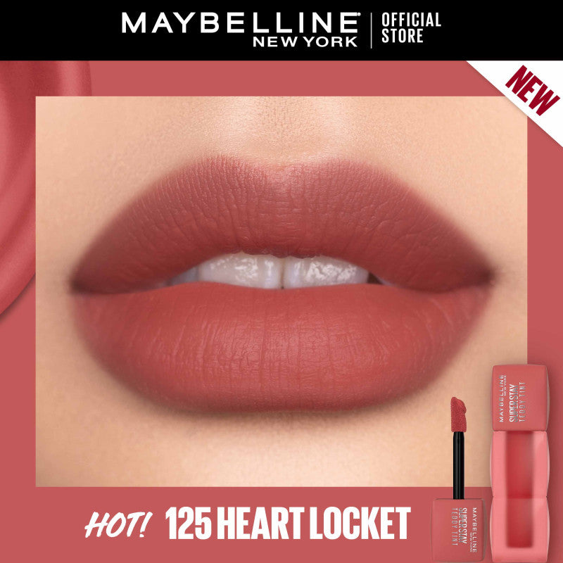 Maybelline Superstay Teddy Tint - 12HR Longwear, Transferproof, Blurred Soft Matte Multi-Use Tint