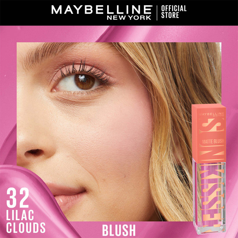 Maybelline Sunkisser Blush 12H Longwear Multi-Use Liquid Blush, Bronzer, Highlighter, with Vitamin E