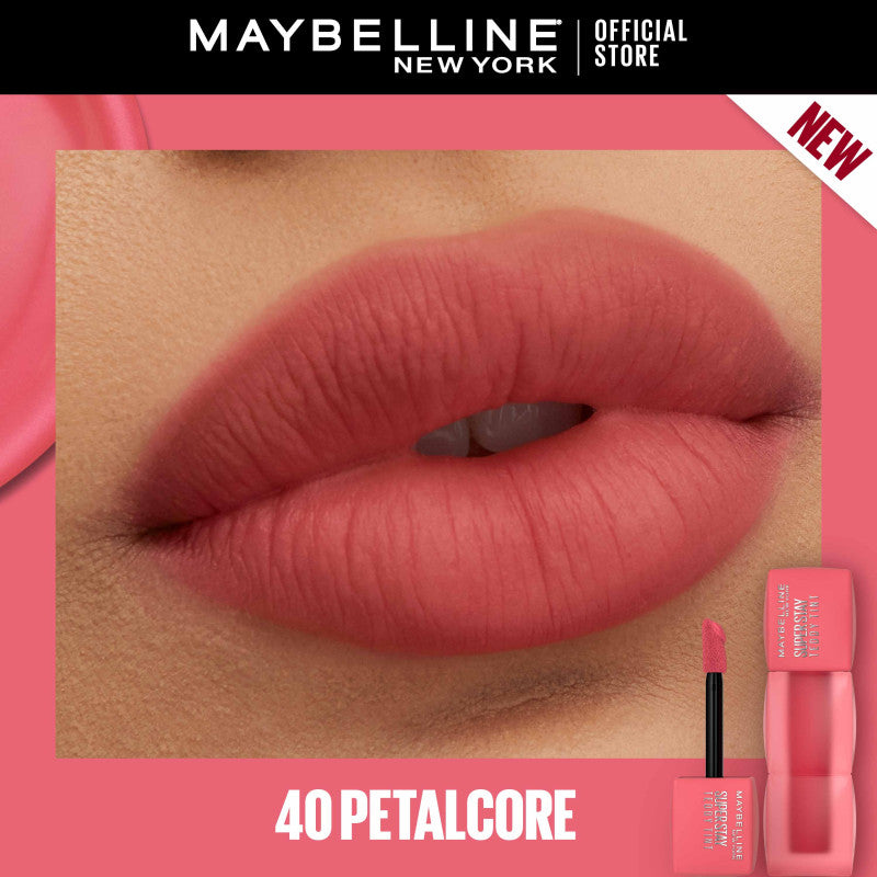 Maybelline Superstay Teddy Tint - 12HR Longwear, Transferproof, Blurred Soft Matte Multi-Use Tint