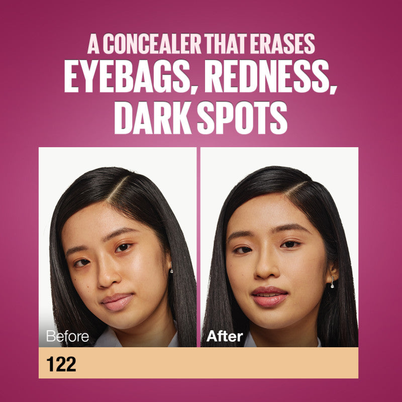 Maybelline Instant Eraser 12HR Multi-use 2-in-1 Cushion Concealer & Treatment, Full Coverage