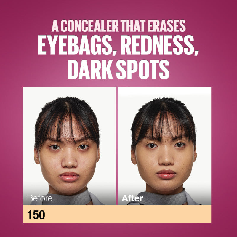 Maybelline Instant Eraser 12HR Multi-use 2-in-1 Cushion Concealer & Treatment, Full Coverage