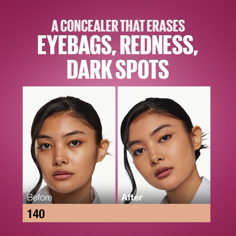 Maybelline Instant Eraser 12HR Multi-use 2-in-1 Cushion Concealer & Treatment, Full Coverage