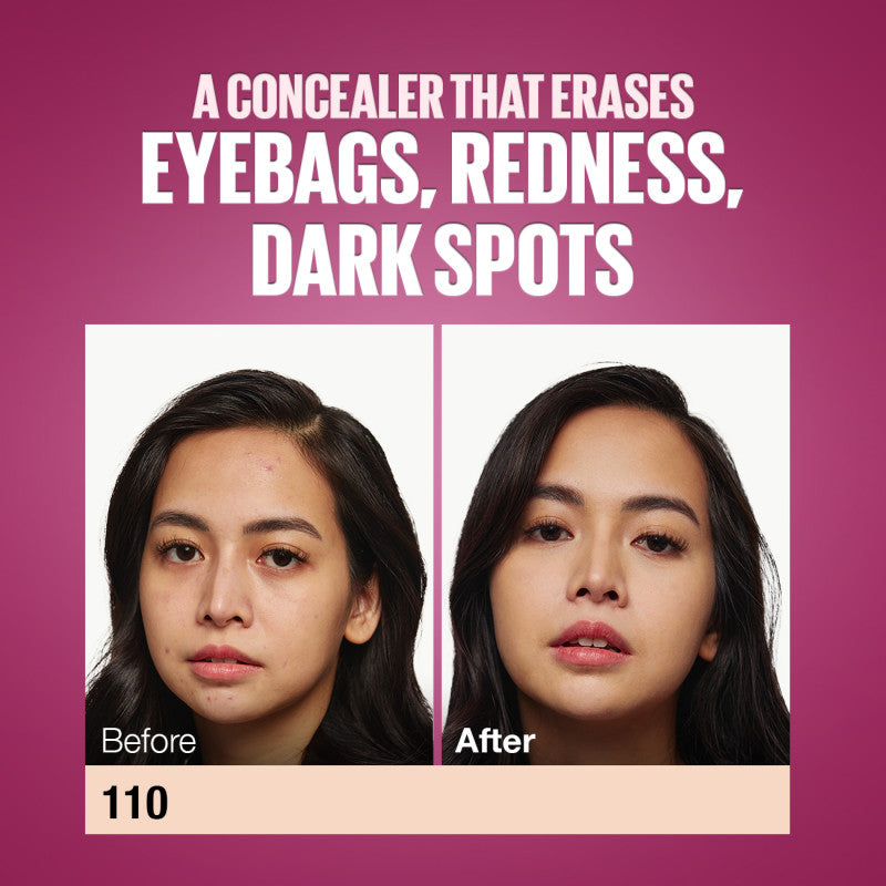 Maybelline Instant Eraser 12HR Multi-use 2-in-1 Cushion Concealer & Treatment, Full Coverage