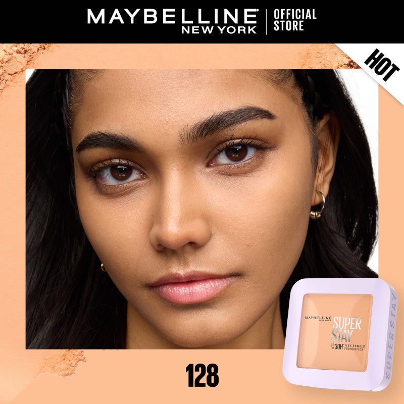Maybelline Super Stay Flex Powder 30H LONGWEAR POWDER FOUNDATION TWO-WAY CAKE FULL COVERAGE MATTE