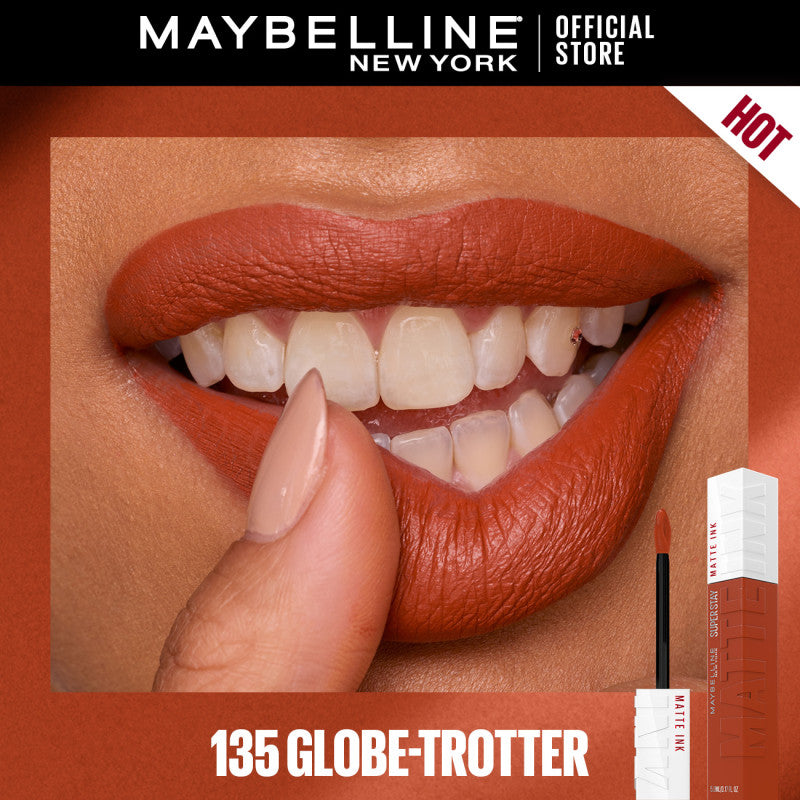 Maybelline SuperStay Matte Ink Liquid Lipstick 16HR Long-Lasting, Transferproof, High Pigment