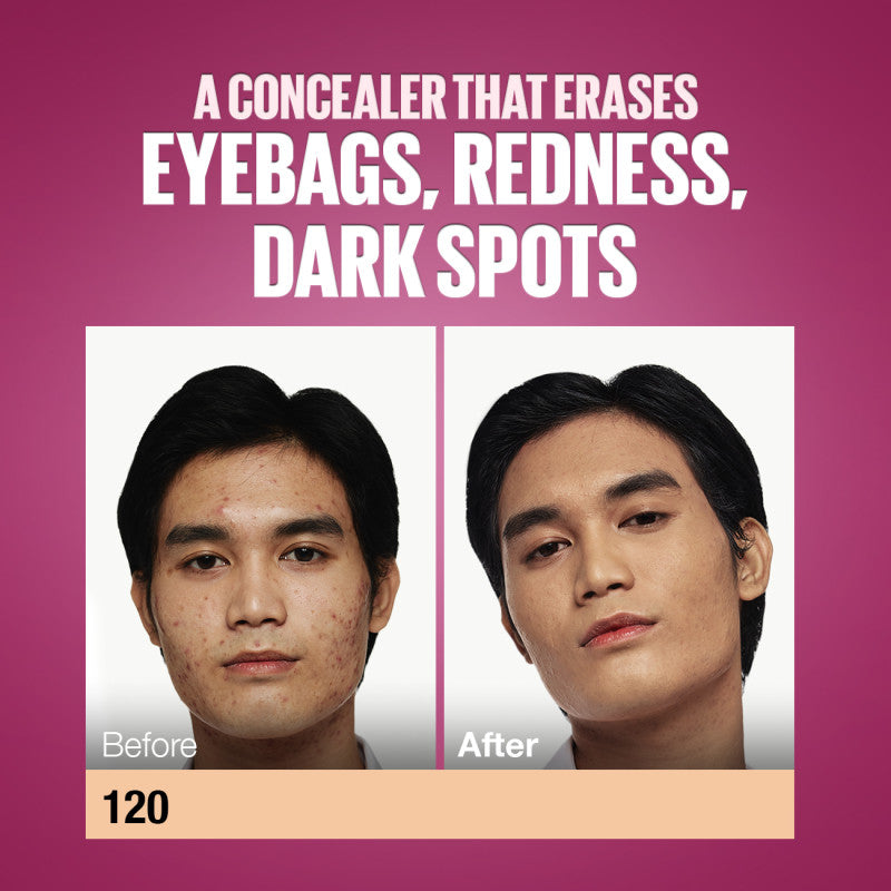 Maybelline Instant Eraser 12HR Multi-use 2-in-1 Cushion Concealer & Treatment, Full Coverage