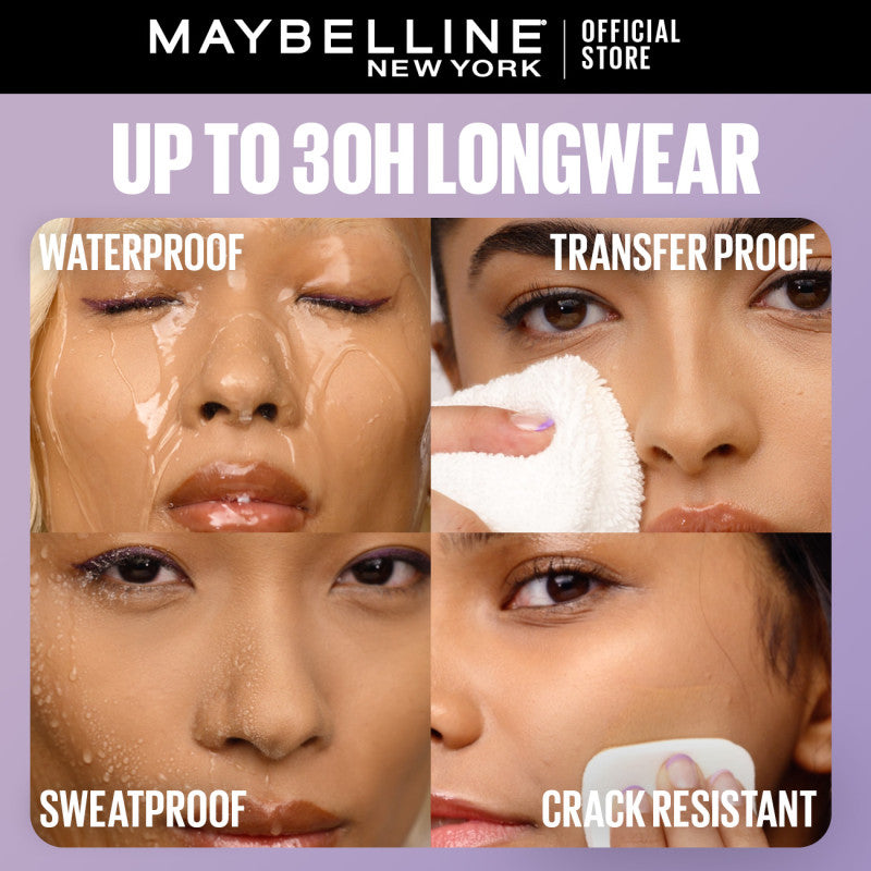Maybelline Super Stay Flex Powder 30H LONGWEAR POWDER FOUNDATION TWO-WAY CAKE FULL COVERAGE MATTE