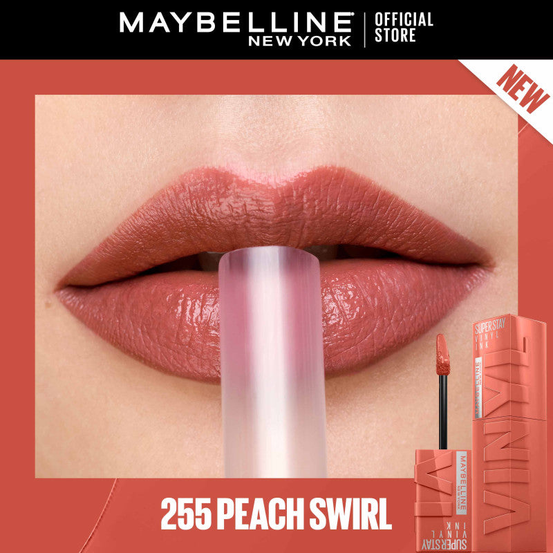 Maybelline Superstay Vinyl Ink Liquid Lipstick - 16HR Long Lasting, Transferproof, Smudgeproof