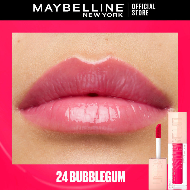 Maybelline Lifter Gloss with Hyaluronic Acid, High Shine, Hydrating, Moisturizing, Plumping