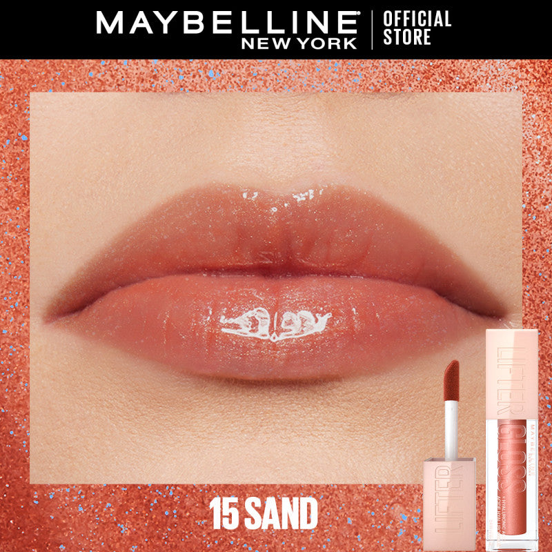 Maybelline Lifter Gloss with Hyaluronic Acid, High Shine, Hydrating, Moisturizing, Plumping